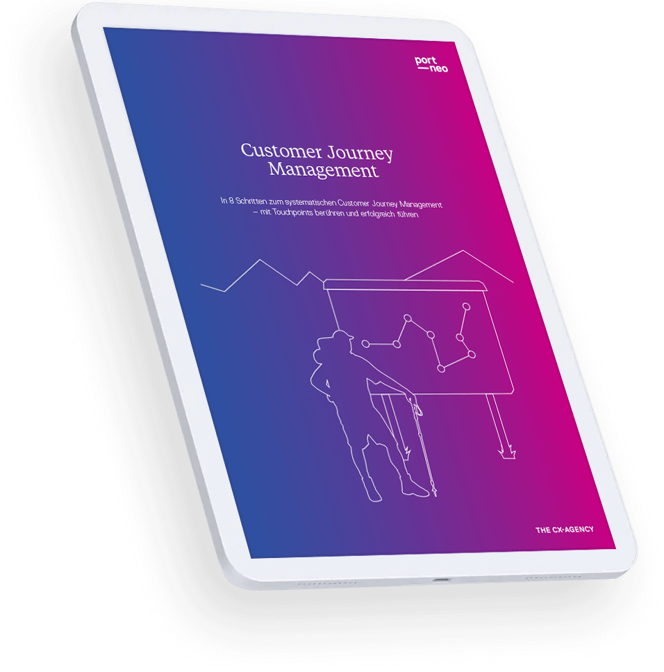 port-neo Whitepaper über Customer Journey Management und CJ Mapping.